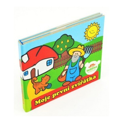 Teddies Knížka Leporelo Moje první zvířátka od 24 měsíců