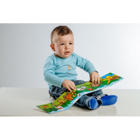 Teddies Knížka Leporelo Moje první zvířátka od 24 měsíců ~ 4