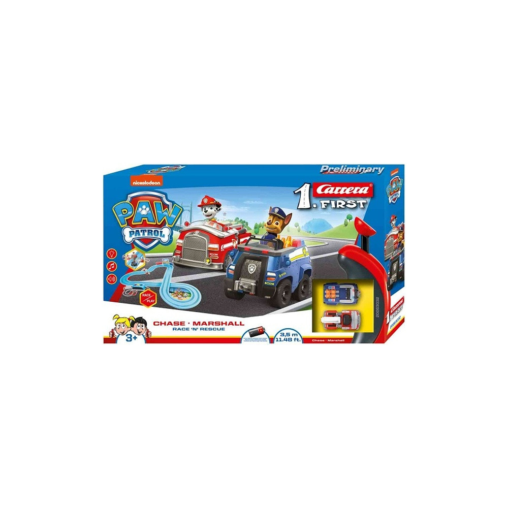 Autodráha Carrera First 63032 Paw Patrol/Tlapková Patrola 3,5m