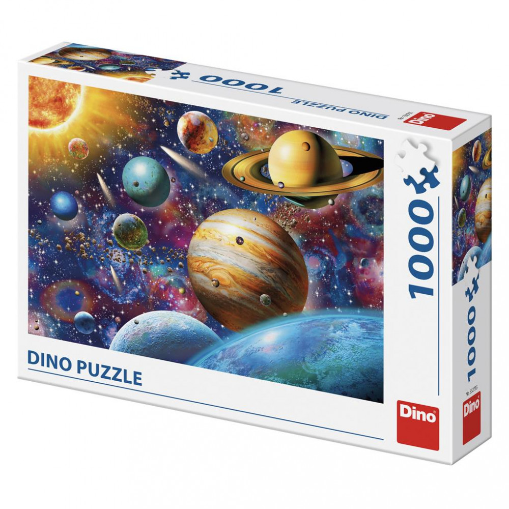 Dino Planety puzzle 1000 dílků