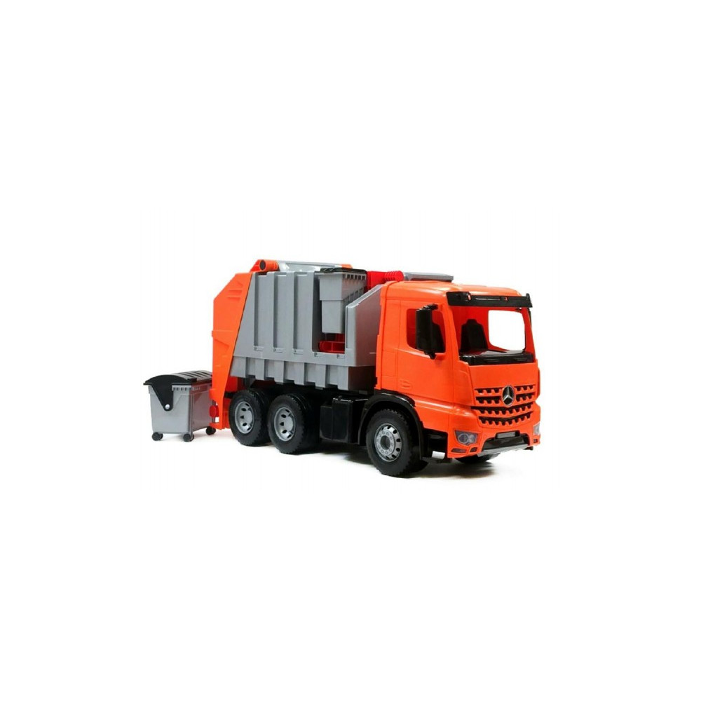 Lena Auto popelář plast 72cm 3-osý Mercedes Actros v krabici