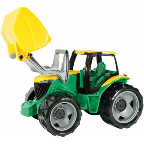 Lena Traktor se lžící plast zeleno-žlutý 65cm ~ 4