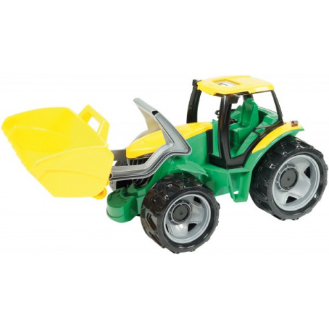 Lena Traktor se lžící plast zeleno-žlutý 65cm ~ 5