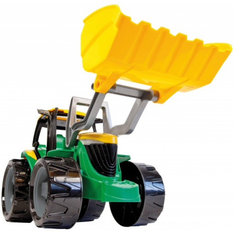 Lena Traktor se lžící plast zeleno-žlutý 65cm ~ 6