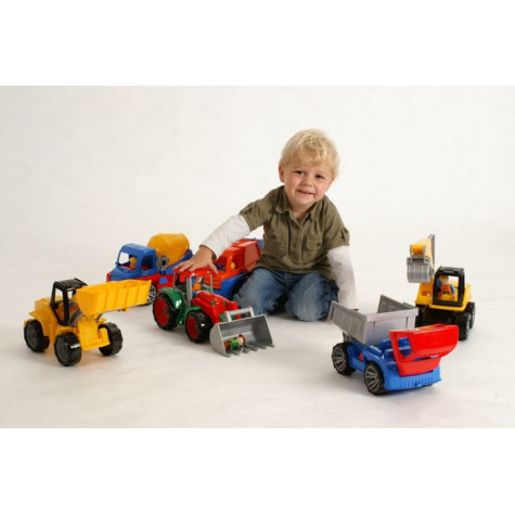 Lena Auto Truxx popelář s figurkou plast 29cm 24m+ ~ 5