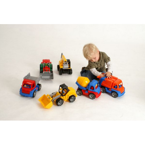 Lena Auto Truxx traktor nakladač s figurkou plast 35cm 24m+ ~ 3