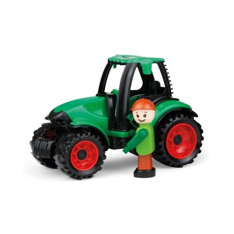 Lena Auto Truckies traktor plast 17cm s figurkou v krabici 24m+ ~ 1