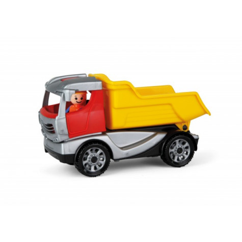 Lena Auto Truckies sklápěč plast 22cm s figurkou v krabici 24m+ ~ 3