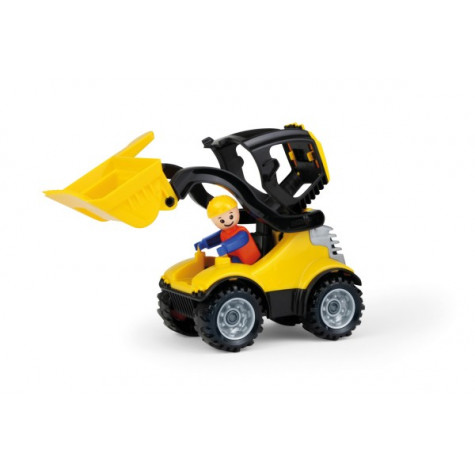 Lena Auto Truckies nakladač plast 20cm s figurkou ~ 4