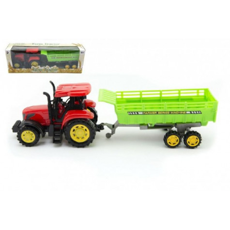 Traktor s vlekem plast 35cm na setrvačník ~ 1