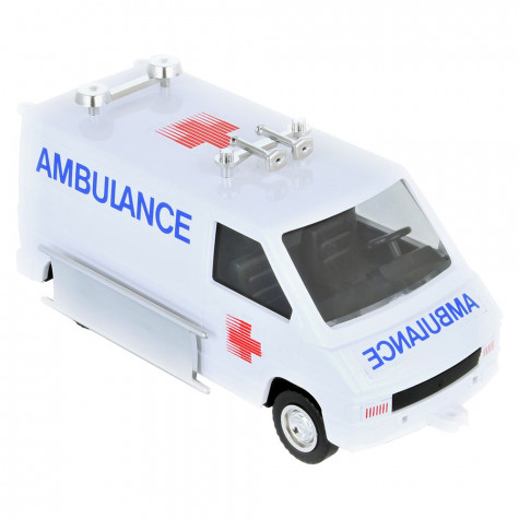 Stavebnice Monti System 06 Ambulance Renault Trafic 1:35