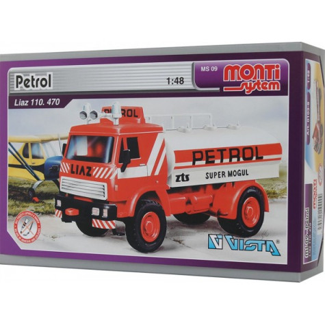 Stavebnice Monti System 09 Petrol Liaz 1:48