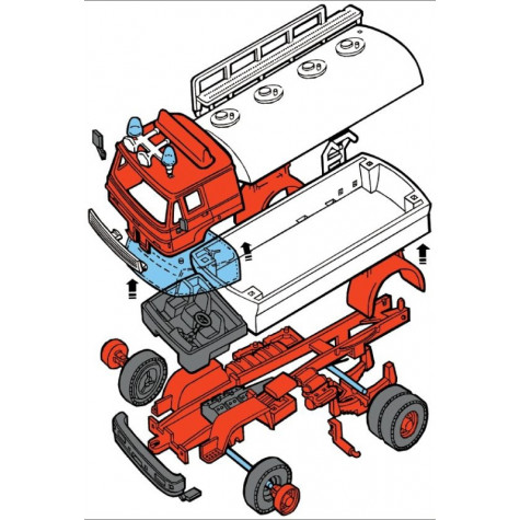 Stavebnice Monti System 09 Petrol Liaz 1:48