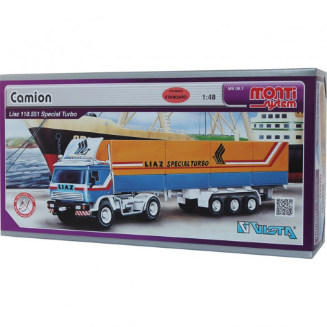 Stavebnice Monti System 08.1 Kamion Liaz Special Turbo 1:48 ~ 2