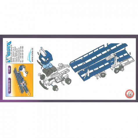 Stavebnice Monti System 19 Autotransport Liaz 1:48 ~ 2