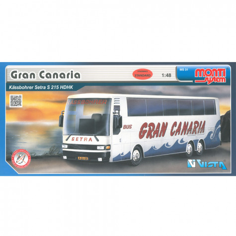 Stavebnice Monti System 31 Gran Canaria-Bus Setra 1:48