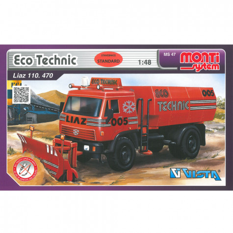 Stavebnice Monti System 47 Eco Technic Liaz 1:48