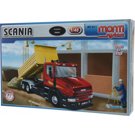 Stavebnice Monti System 62.1 Scania  1:48