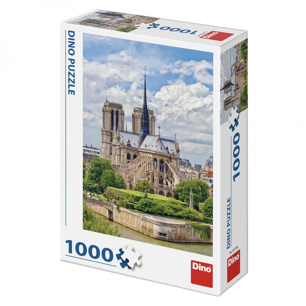 Dino Katedrála Notre-Dame puzzle 1000 dílků