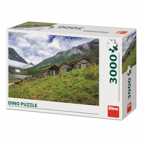 Dino Norangsdalen valley puzzle 3000 dílků