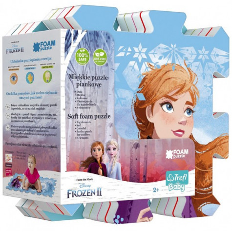 Trefl Pěnové puzzle Ledové království II/Frozen II 118x60cm 8ks ~ 2