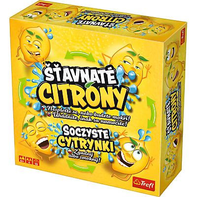 Trefl Šťavnaté citrony společenská hra na baterie