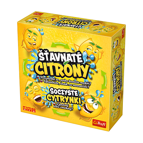 Trefl Šťavnaté citrony společenská hra na baterie