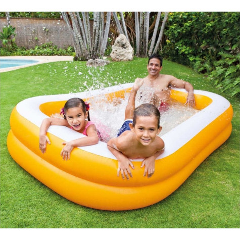 Intex 57181 Bazén nafukovací obdélník Mandarin 229x147x46cm ~ 1