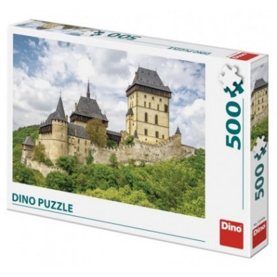 Dino hrad Karlštejn puzzle 500 dílků