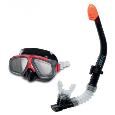 Intex 55949 Potápěčská sada Surf Ridej Junior brýle + šnorchl černá 8+