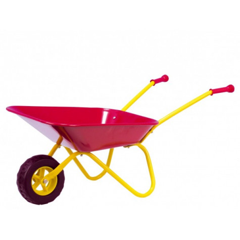 Plechové kolečko Yupee velké červené 78x40x32cm v krabici ~ 1