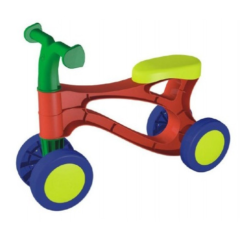 Lena Odrážedlo Rolocykl červený plast výška sedadla 26cm od 18 měsíců ~ 1