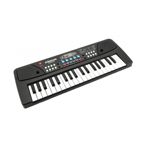 Piano/Varhany/Klávesy 37 kláves, napájení na USB + přehrávač MP3 + mikrofon 40cm ~ 2