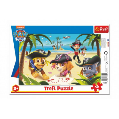 Trefl Puzzle deskové Přátelé z Tlapkové patroly 15 dílků