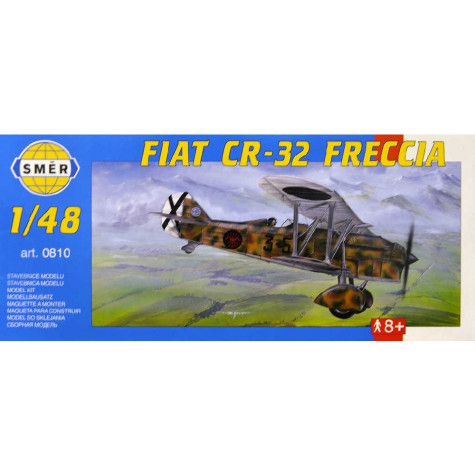 Směr Model letadlo Fiat CR-32 Freccia 14,9x19cm ~ 1