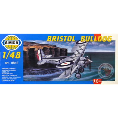 Směr Model letadlo Bristol Bulldog 1:48 15,3x21,1cm
