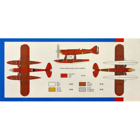 Směr Model letadlo Macchi Castoldi M.C.72 1:48 17,5x19cm