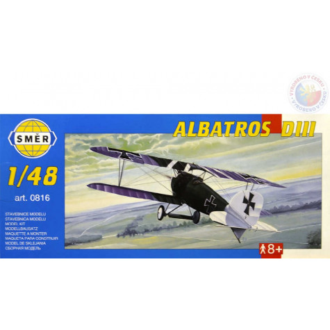 Směr Model letadlo Albatros D3 15,4x19,2cm ~ 1