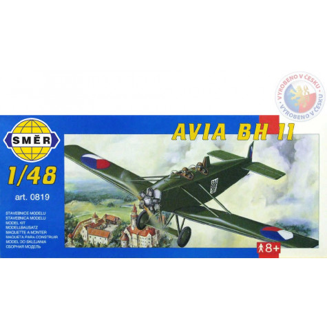 Směr Model letadlo Avia BH 11 13,2x19,4cm ~ 1
