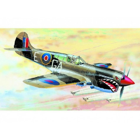 Směr Model letadlo Curtiss P-40 K Kittyhawk MK.3 13,2x15,7cm