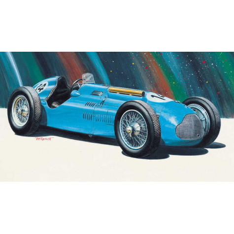 Směr Model auto Lago Talbot Grand Prix 1949 16,5x6,8cm