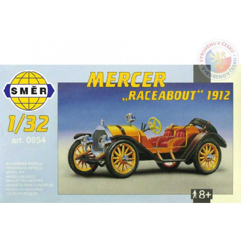 Směr Model auto Mercer Raceabout 1912 12,5x5,5cm
