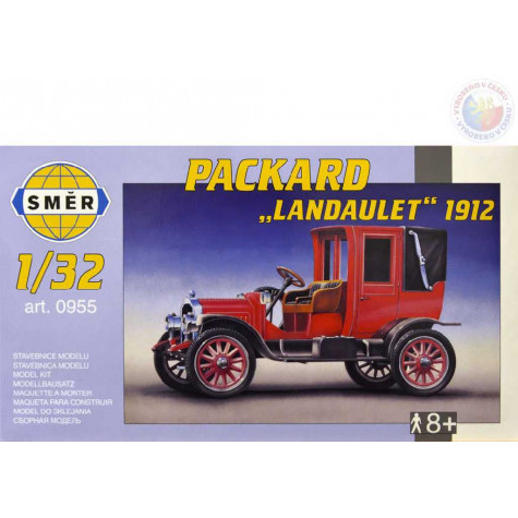 Směr Model auto Packard Landaulet 1912 12,7x5,8cm