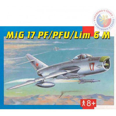 Směr Model letadlo MIG 17 PF/PFU/lim 6M 24x19,8cm