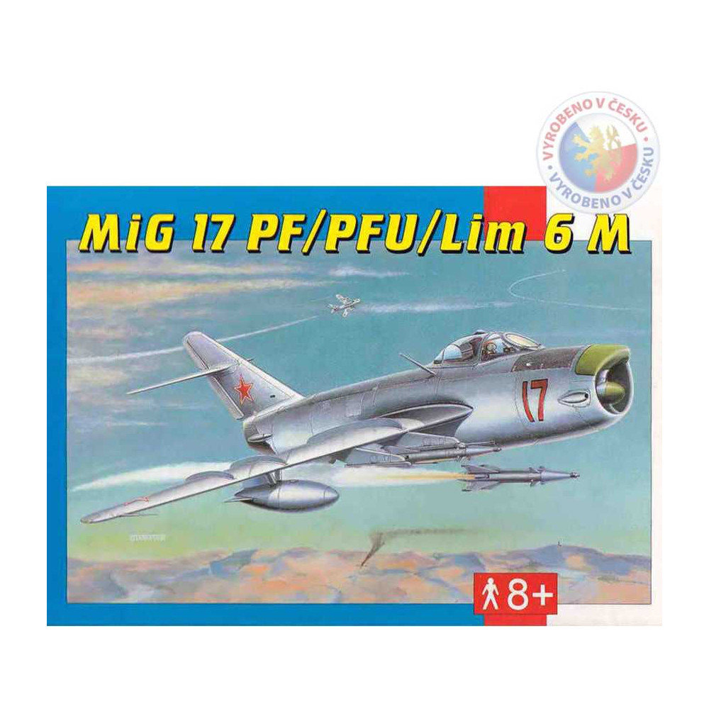Směr Model letadlo MIG 17 PF/PFU/lim 6M 24x19,8cm