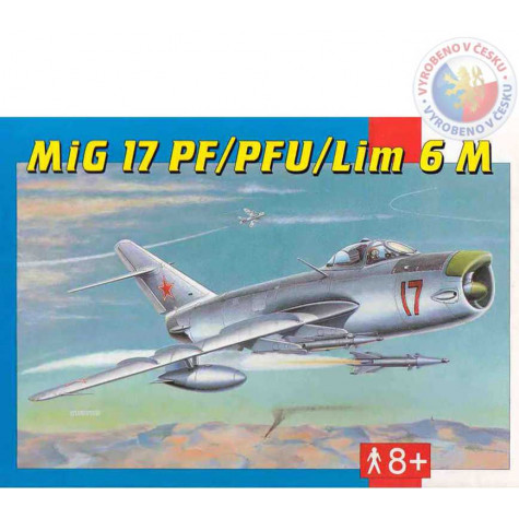 Směr Model letadlo MIG 17 PF/PFU/lim 6M 24x19,8cm ~ 1