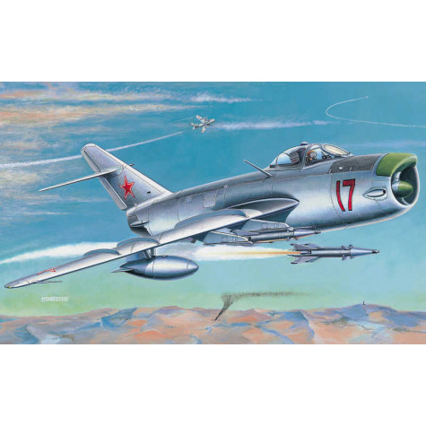 Směr Model letadlo MIG 17 PF/PFU/lim 6M 24x19,8cm ~ 2