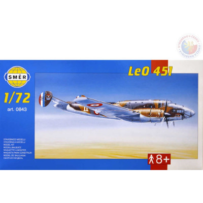 Směr Model letadlo Leo 451 23,3x31,5cm