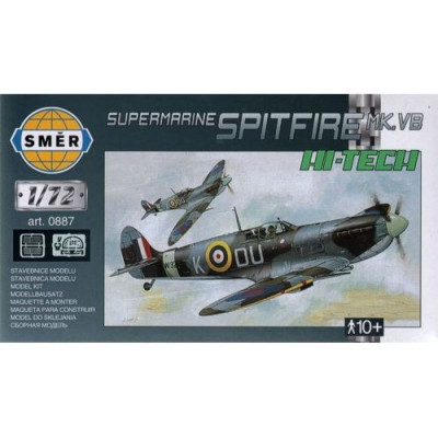 Směr Model letadlo Supermarine Spitfire MK.VB HI TECH 1:72 12,8x13,6cm