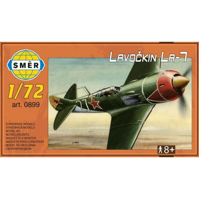 Směr Model letadlo Lavočkin La-7 1:72 13,6x11,9cm